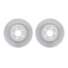 2002-42014 Geoperformance Drilled/Slotted Brake Rotors, 2011-2012 Mopar, Position: Front - image 1