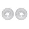 2002-42027 Geoperformance Drilled/Slotted Brake Rotors, 1993-1998 Mopar, Position: Rear - image 1