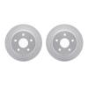 2002-42028 Geoperformance Drilled/Slotted Brake Rotors, 1999-2004 Mopar, Position: Rear - image 1