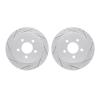 2002-42030 Geoperformance Drilled/Slotted Brake Rotors, 2003-2007 Mopar, Position: Rear - image 1