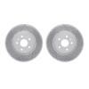 2002-45002 Geoperformance Drilled/Slotted Brake Rotors, Fits Select GM, Position: Front - image 1