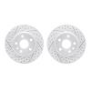 2002-45005 Geoperformance Drilled/Slotted Brake Rotors, 2011-2016 GM, Position: Front - image 1