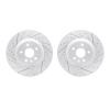 2002-45010 Geoperformance Drilled/Slotted Brake Rotors, 2013-2019 GM, Position: Front - image 1