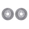 2002-46006 Geoperformance Drilled/Slotted Brake Rotors, Fits Select GM, Position: Front - image 1