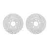 2002-47010 Geoperformance Drilled/Slotted Brake Rotors, Fits Select GM, Position: Front - image 1