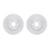 2002-47016 Geoperformance Drilled/Slotted Brake Rotors, 2007-2010 GM, Position: Front - image 1