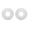 2002-47028 Geoperformance Drilled/Slotted Brake Rotors, 1999-2004 Multiple Makes/Models, Position: Front - image 1