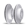 2002-47141 Geoperformance Slotted Brake Rotors, Fits Select GM, Position: Front - image 1