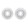 2002-48003 Geoperformance Drilled/Slotted Brake Rotors, 2002-2009 GM, Position: Front - image 1
