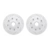 2002-48016 Geoperformance Drilled/Slotted Brake Rotors, 1992-2002 GM, Position: Front - image 1