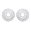2002-48028 Geoperformance Drilled/Slotted Brake Rotors, 2009-2020 GM, Position: Front - image 1