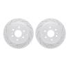2002-48032 Geoperformance Drilled/Slotted Brake Rotors, 2007-2017 GM, Position: Rear - image 1