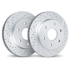 2002-52003 Geoperformance Drilled/Slotted Brake Rotors, 2006-2009 GM, Position: Front - image 1