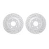 2002-52007 Geoperformance Drilled/Slotted Brake Rotors, 2005-2006 GM, Position: Front - image 1
