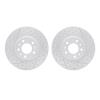 2002-53002 Geoperformance Drilled/Slotted Brake Rotors, 2006-2010 GM, Position: Front - image 1