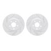 2002-54004 Geoperformance Drilled/Slotted Brake Rotors, 2004-2019 Multiple Makes/Models, Position: Front - image 1