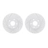 2002-54005 Geoperformance Drilled/Slotted Brake Rotors, 2012-2018 Multiple Makes/Models, Position: Front - image 1