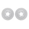 2002-54006 Geoperformance Drilled/Slotted Brake Rotors, 1965-1966 Ford/Lincoln/Mercury/Mazda, Position: Front - image 1