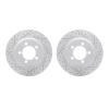 2002-54007 Geoperformance Drilled/Slotted Brake Rotors, 1967-1967 Ford/Lincoln/Mercury/Mazda, Position: Front - image 1