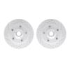 2002-54009 Geoperformance Drilled/Slotted Brake Rotors, 1973-1993 Ford/Lincoln/Mercury/Mazda, Position: Front - image 1