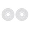 2002-54024 Geoperformance Drilled/Slotted Brake Rotors, 2007-2008 Ford/Lincoln/Mercury/Mazda, Position: Front - image 1