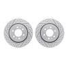 2002-54039 Geoperformance Drilled/Slotted Brake Rotors, 2007-2021 Ford/Lincoln/Mercury/Mazda, Position: Front - image 1