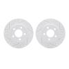 2002-54040 Geoperformance Drilled/Slotted Brake Rotors, 1995-2002 Ford/Lincoln/Mercury/Mazda, Position: Front - image 1