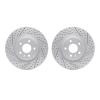 2002-54046 Geoperformance Drilled/Slotted Brake Rotors, 2011-2019 Ford/Lincoln/Mercury/Mazda, Position: Front - image 1