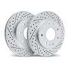 2002-54054 Geoperformance Drilled/Slotted Brake Rotors, 2004-2008 Ford/Lincoln/Mercury/Mazda, Position: Front - image 1