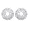 2002-54056 Geoperformance Drilled/Slotted Brake Rotors, 2009-2009 Ford/Lincoln/Mercury/Mazda, Position: Front - image 1