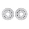 2002-54057 Geoperformance Drilled/Slotted Brake Rotors, 2010-2014 Ford/Lincoln/Mercury/Mazda, Position: Front - image 1