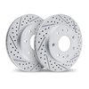 2002-54057 Geoperformance Drilled/Slotted Brake Rotors, 2010-2014 Ford/Lincoln/Mercury/Mazda, Position: Front - image 2