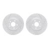 2002-54081 Geoperformance Drilled/Slotted Brake Rotors, 2009-2010 Ford/Lincoln/Mercury/Mazda, Position: Front - image 1
