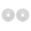 2002-54098 Geoperformance Drilled/Slotted Brake Rotors, 2013-2014 Ford/Lincoln/Mercury/Mazda, Position: Front - image 1