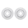 2002-54099 Geoperformance Drilled/Slotted Brake Rotors, 2015-2020 Ford/Lincoln/Mercury/Mazda, Position: Front - image 1