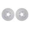 2002-54108 Geoperformance Drilled/Slotted Brake Rotors, 1993-2007 Ford/Lincoln/Mercury/Mazda, Position: Front - image 1