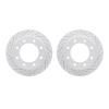 2002-54135 Geoperformance Drilled/Slotted Brake Rotors, 1999-2005 Ford/Lincoln/Mercury/Mazda, Position: Rear - image 1
