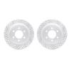 2002-54139 Geoperformance Drilled/Slotted Brake Rotors, 2018-2021 Ford/Lincoln/Mercury/Mazda, Position: Rear - image 1