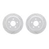 2002-54140 Geoperformance Drilled/Slotted Brake Rotors, 1995-2002 Ford/Lincoln/Mercury/Mazda, Position: Rear - image 1