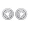 2002-54148 Geoperformance Drilled/Slotted Brake Rotors, 2012-2020 Ford/Lincoln/Mercury/Mazda, Position: Rear - image 1