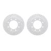 2002-54151 Geoperformance Drilled/Slotted Brake Rotors, 2005-2012 Ford/Lincoln/Mercury/Mazda, Position: Rear - image 1