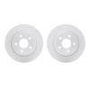 2002-54160 Geoperformance Drilled/Slotted Brake Rotors, 2012-2018 Ford/Lincoln/Mercury/Mazda, Position: Rear - image 1