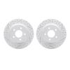 2002-54166 Geoperformance Drilled/Slotted Brake Rotors, 1994-2004 Ford/Lincoln/Mercury/Mazda, Position: Rear - image 1