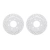 2002-54172 Geoperformance Drilled/Slotted Brake Rotors, Fits Select Ford/Lincoln/Mercury/Mazda, Position: Rear - image 1