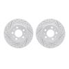 2002-56000 Geoperformance Drilled/Slotted Brake Rotors, 1995-1997 Ford/Lincoln/Mercury/Mazda, Position: Front - image 1