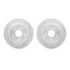 2002-58018 Geoperformance Drilled/Slotted Brake Rotors, 2003-2011 Acura/Honda, Position: Rear - image 1