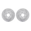 2002-59003 Geoperformance Drilled/Slotted Brake Rotors, 1998-2021 Acura/Honda, Position: Front - image 1