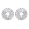2002-59010 Geoperformance Drilled/Slotted Brake Rotors, 1991-2001 Multiple Makes/Models, Position: Front - image 1