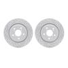 2002-59012 Geoperformance Drilled/Slotted Brake Rotors, Fits Select Acura/Honda, Position: Front