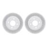 2002-59021 Geoperformance Drilled/Slotted Brake Rotors, 1990-2000 Acura/Honda, Position: Front - image 1